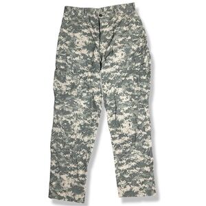 Vintage Digital Camouflage Military Cargo Pants